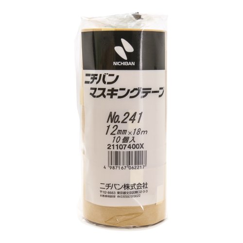 Amazon.co.jp: ニチバン マスキングテープ 車両用 10巻入 12mm×18m